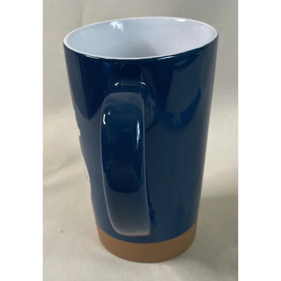 Chicken Pig Sheep Ceramic Latte Mug Cluck Oink Baa Embossed 17 Oz NEW‎ Farm - Picture 4 of 6